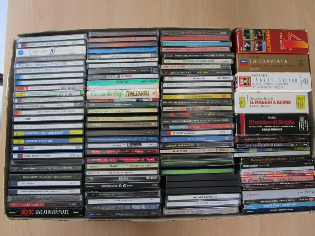 GROOT LOT ROCK/POP/CLASSIC CD'S - 136 STUKS!!!, Cd's en Dvd's, Ophalen, Zo goed als nieuw, Boxset