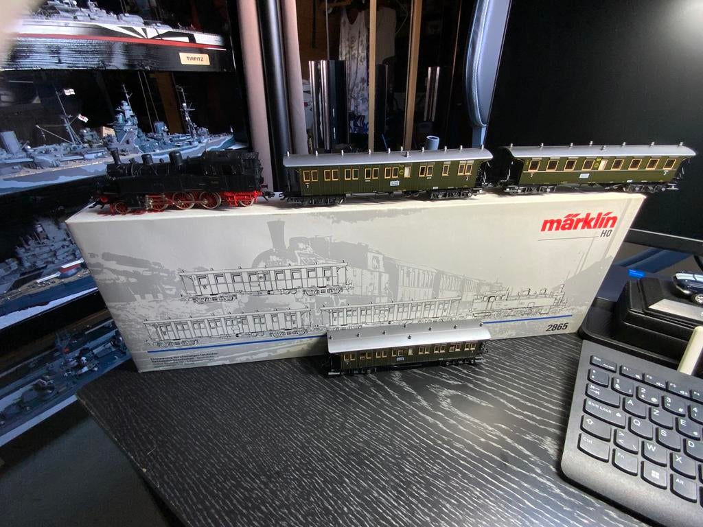 Marklin 2865 coffret train de lait locomotive BR 75 ETATNEUF, Enlèvement ou Envoi, Comme neuf