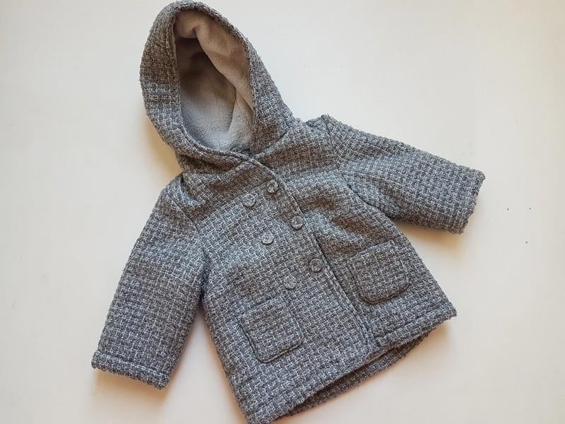 NOUKIE'S - Manteau gris - T.18 mois/86 cm, Gebruikt, Jongetje of Meisje, Noukie's, Ophalen of Verzenden
