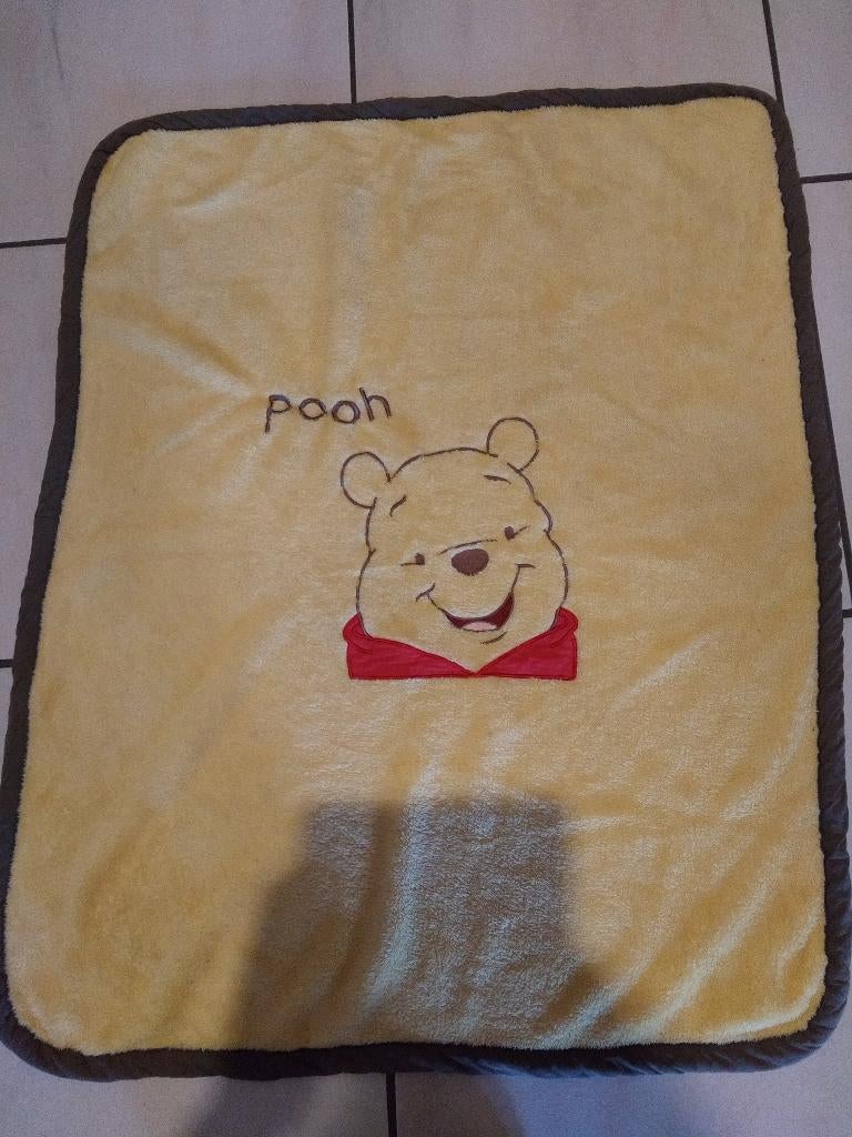 Dekentje Winnie The Pooh, Kinderen en Baby's, Dekens, Slaapzakjes en Inbakerproducten, Ophalen of Verzenden, Gebruikt, Deken