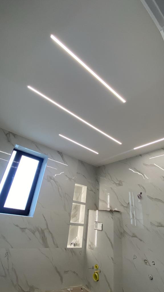 Travaux des décoration en gyproc.