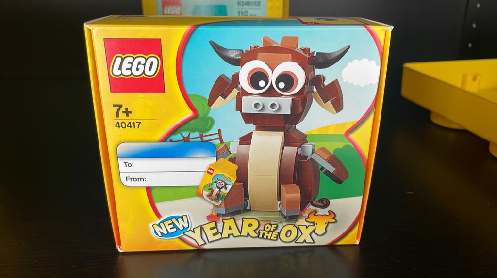 Lego New Year of the Ox 40417, Ophalen of Verzenden, Nieuw, Lego