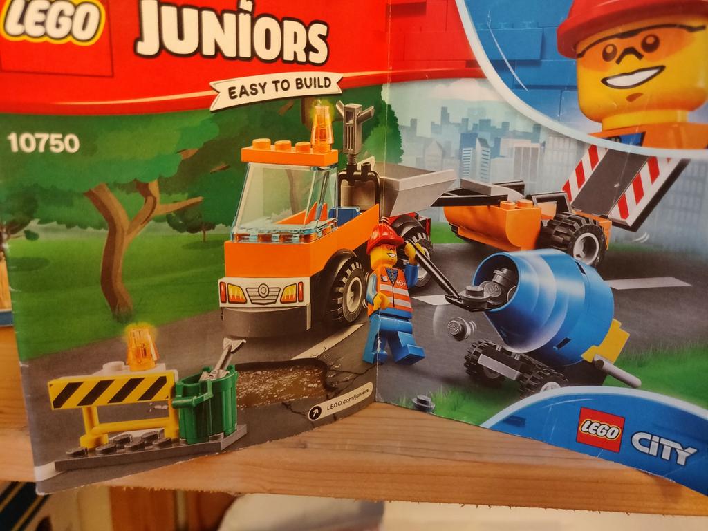 Lego junior 10750 reparatie truck, Ophalen of Verzenden, Zo goed als nieuw, Overige merken