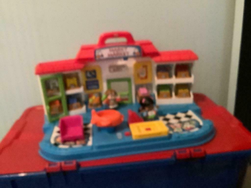 Vintage fisher price little people, Ophalen, Gebruikt