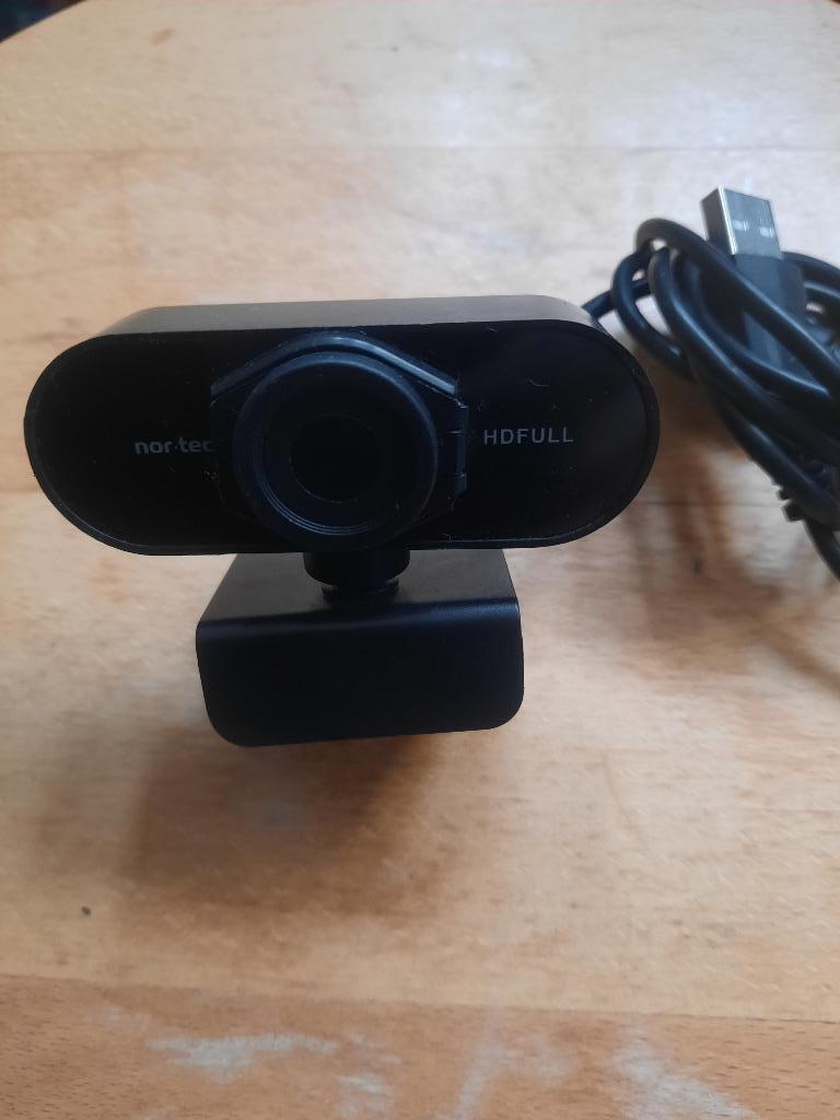 Webcam Nor-Tec FullHD, Informatique & Logiciels, Webcams, Enlèvement ou Envoi, Comme neuf, Filaire, MacOS