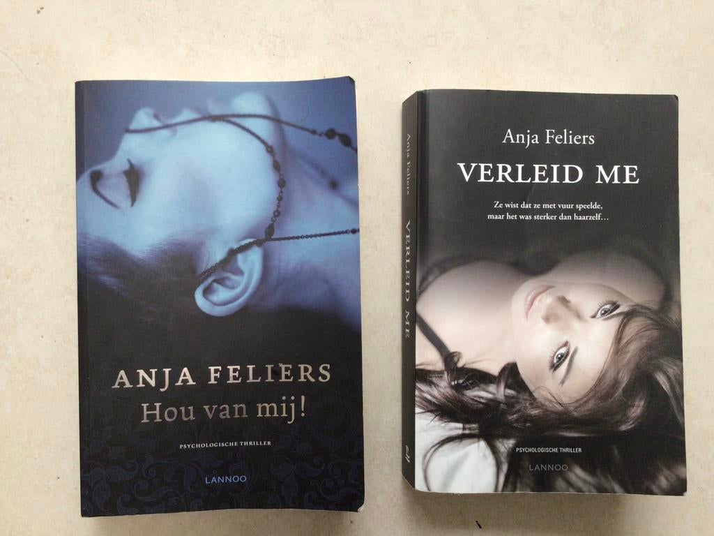 2 boeken Anja Feliers, Enlèvement, Comme neuf