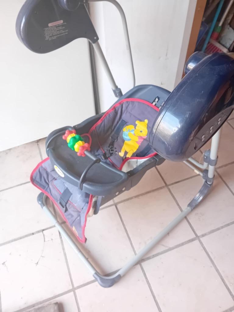 hauck kinderschommel op batterijn, Kinderen en Baby's, Speelgoed | Buiten | Speeltoestellen, Ophalen of Verzenden, Gebruikt