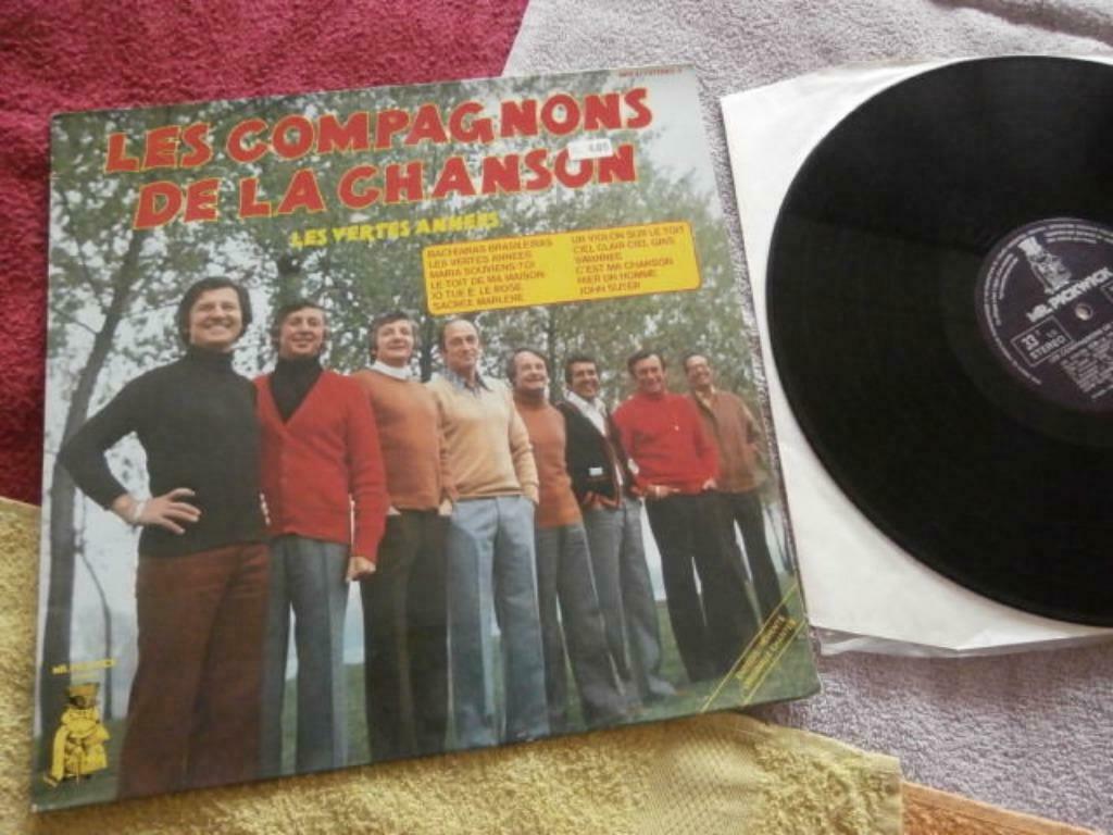 Les Compagmons De La Chanson - Les Vertes Années., Enlèvement ou Envoi, 12 pouces