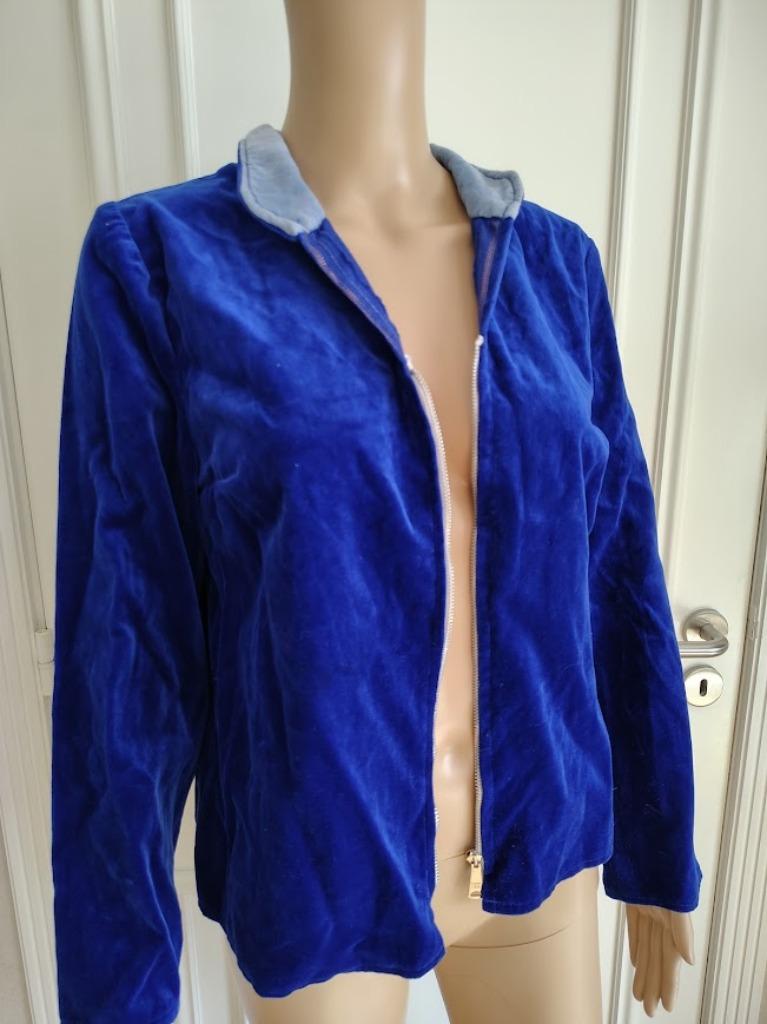 vintage vestje, Taille 36 (S), Comme neuf, Bleu, Vintage Dressing