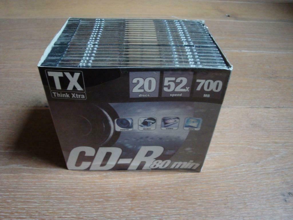 CD-R 80 minutes 19 morceaux, Informatique & Logiciels, Disques enregistrables, Enlèvement ou Envoi, Cd