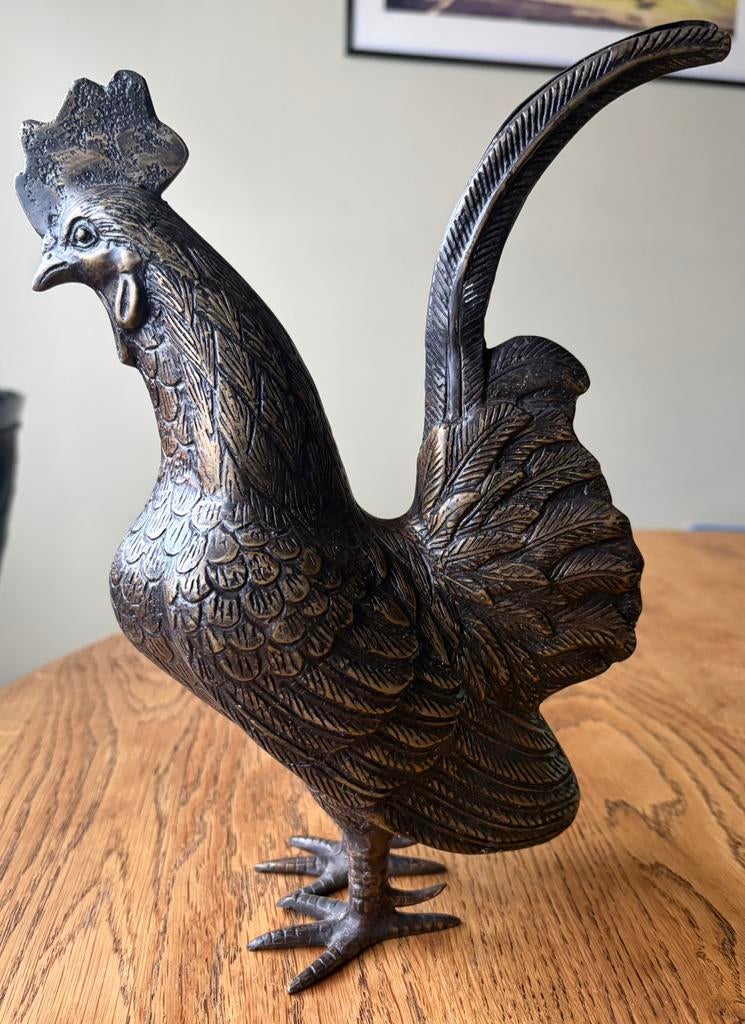 Coq en bronze à vendre, Enlèvement ou Envoi, Comme neuf