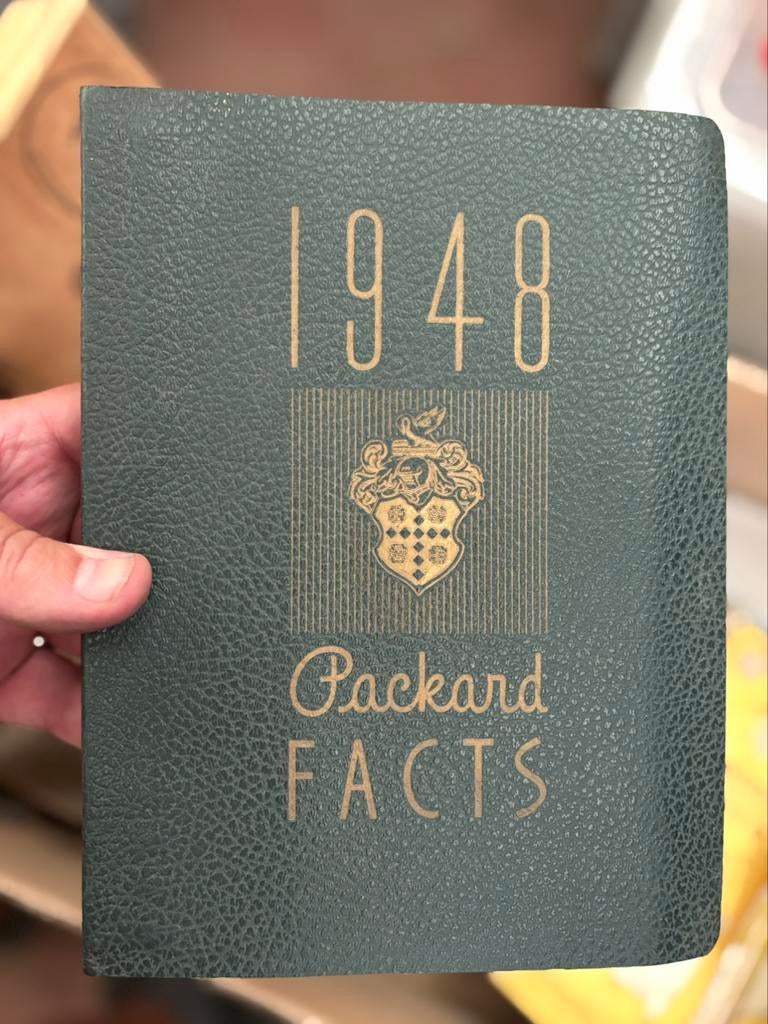 1948 Packard Facts, nieuw, Algemeen, Nieuw, Ophalen of Verzenden, Packard Car Company