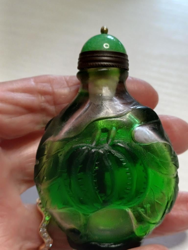 CHINA mooi snuff bottle ., Antiquités & Art, Enlèvement
