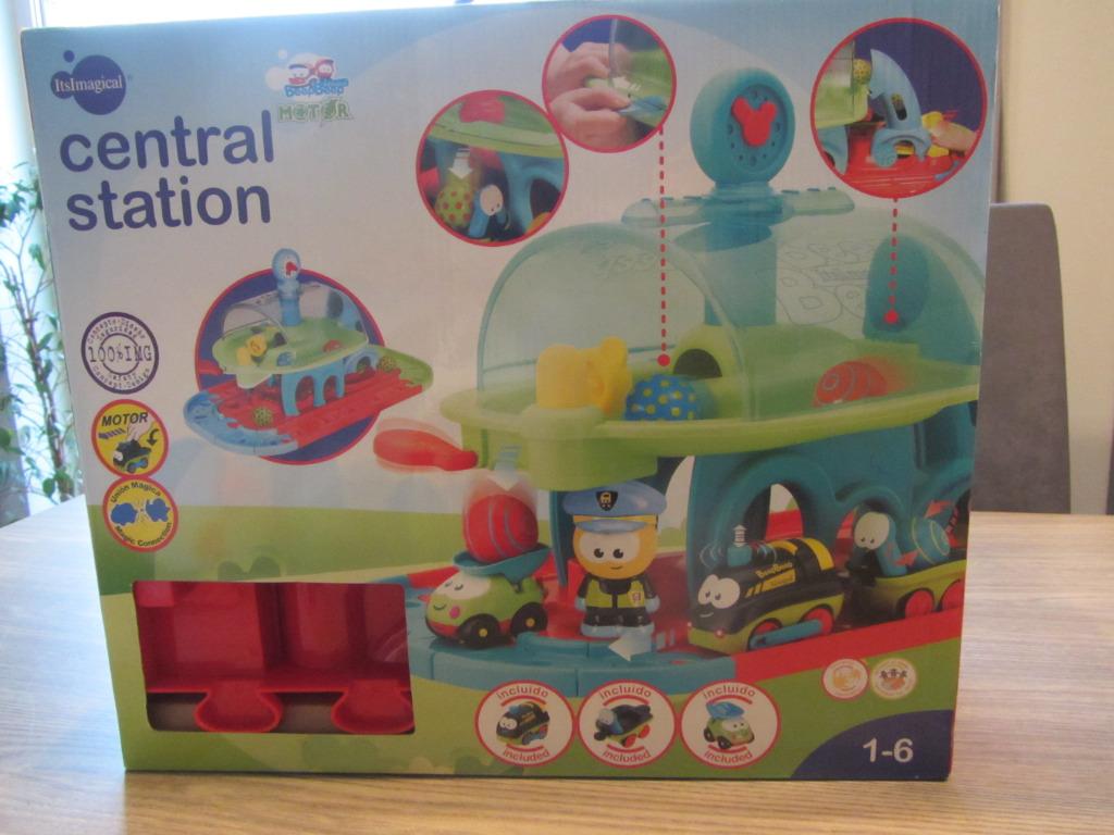 Beep beep central station, Ophalen, Gebruikt