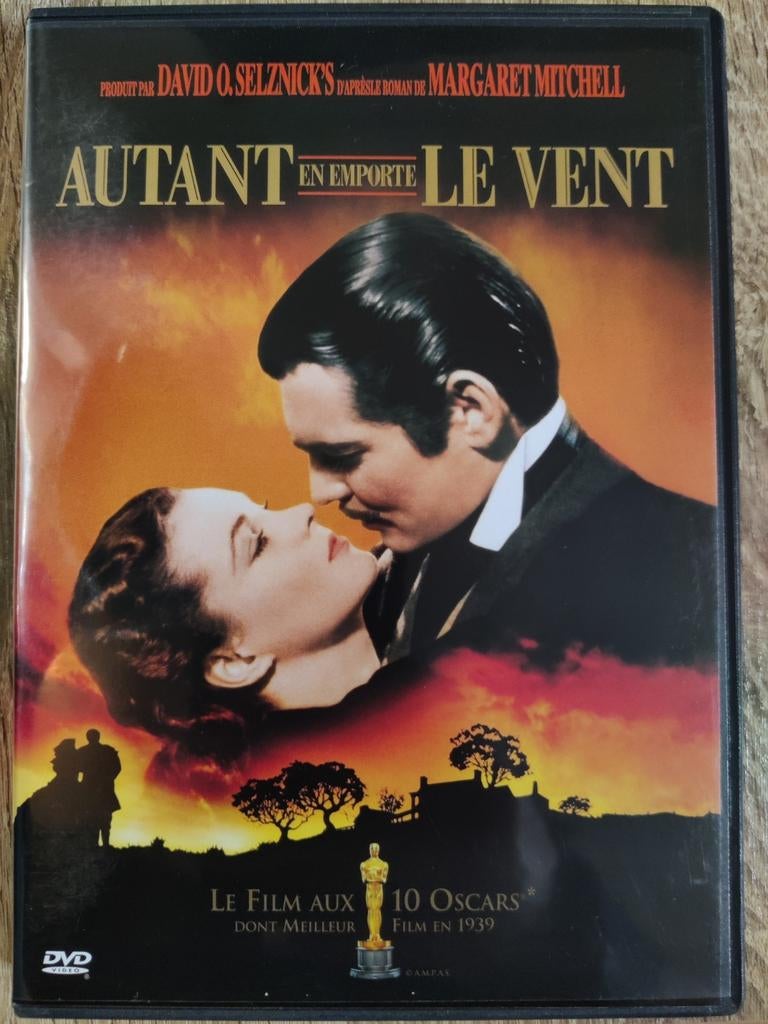 Gone With The Wind (1939) (Margaret Mitchell) DVD, Cd's en Dvd's, Dvd's | Klassiekers, Ophalen of Verzenden, Zo goed als nieuw
