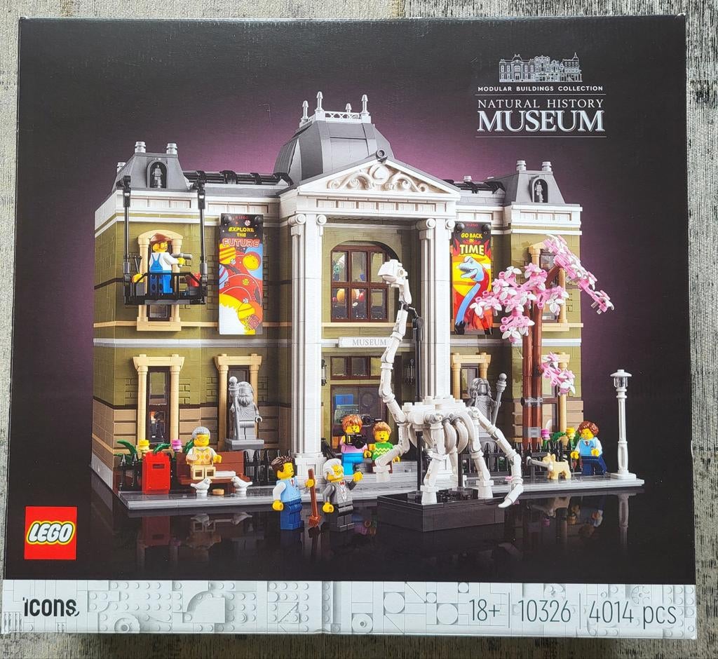 Lego natuurhistorisch museum, Ophalen, Lego
