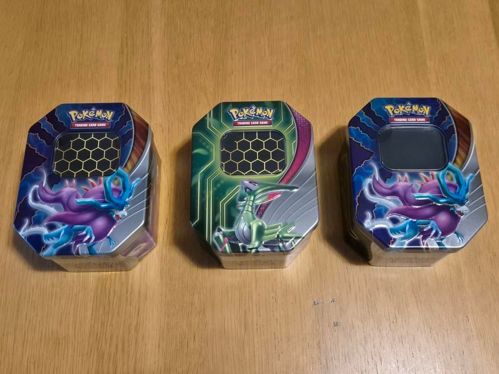 lot de 3 boîtes Pokémon Pokebox ( vide ) Paradox Clash, Enlèvement ou Envoi, Comme neuf