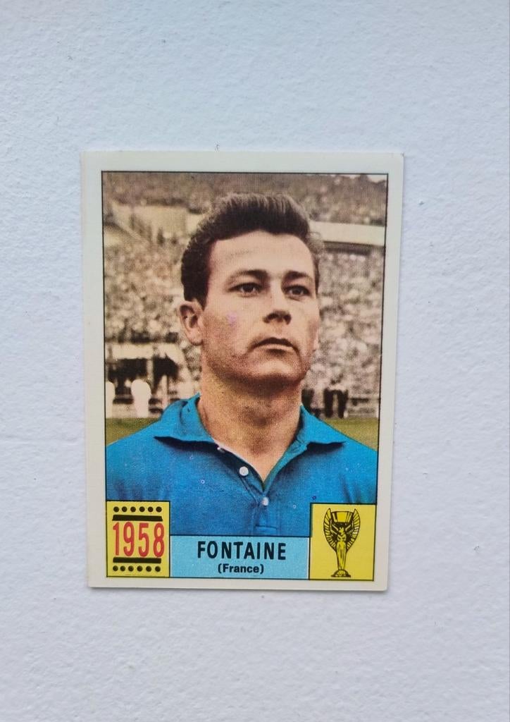 Panini Mexico 70: Fontaine (France). 1958, Ophalen of Verzenden, Zo goed als nieuw