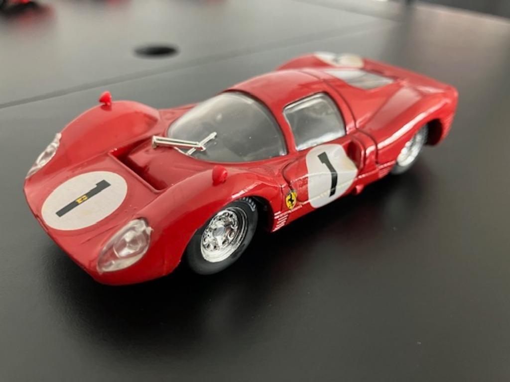 Ferrari 330 P3 1966 1000 km Spa 1/43 Brumm r157, Hobby en Vrije tijd, Modelauto's | 1:43, Zo goed als nieuw, Auto, Overige merken