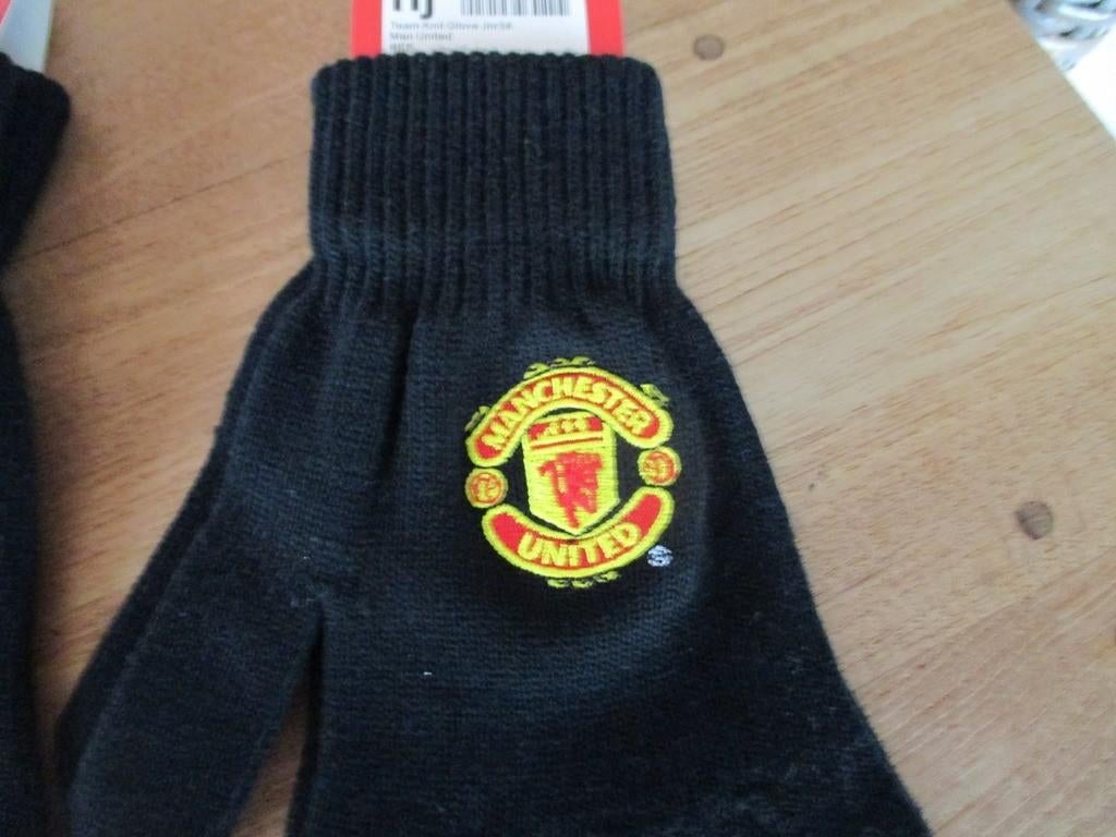 Handschoenen "Manchester United", Sport en Fitness, Voetbal, Maat M, Ophalen of Verzenden, Nieuw, Handschoenen