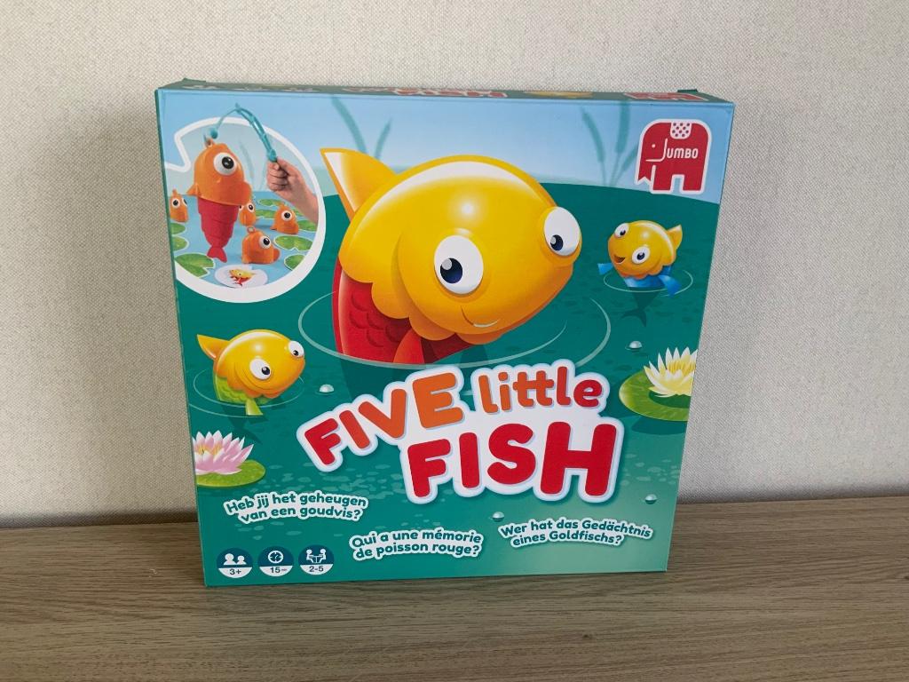 JUMBO Five Little Fish variant op Mémory +3j. 2-5spelers, Vijf spelers of meer, Ophalen, Zo goed als nieuw, Jumbo