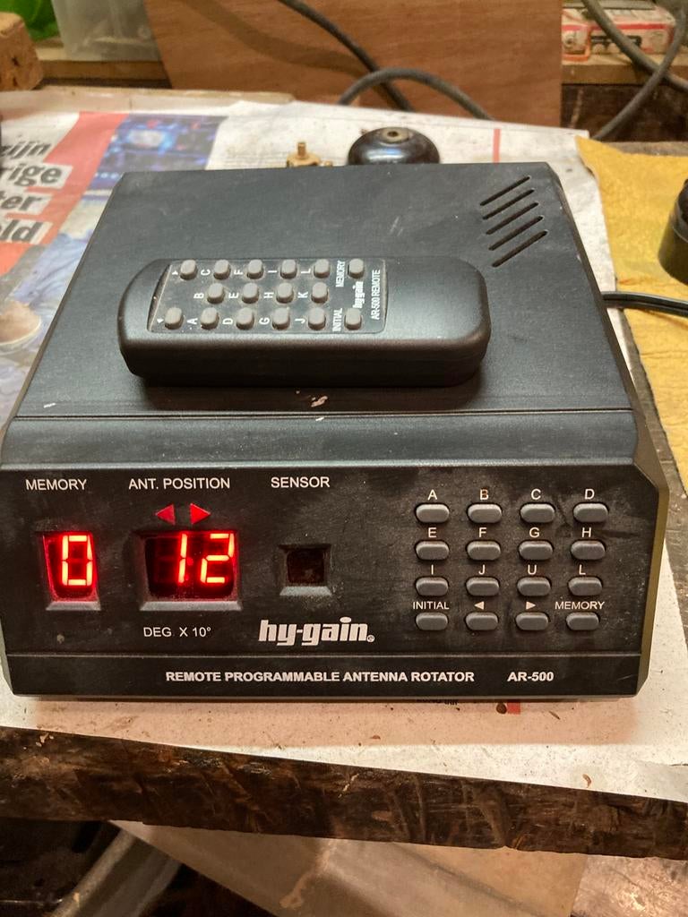 Antenne controler, Enlèvement, Utilisé
