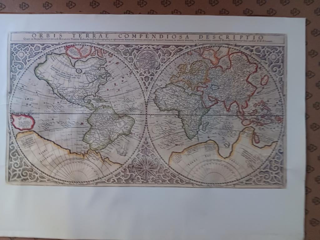 Posters van landkaarten, Boeken, Atlassen en Landkaarten, Ophalen of Verzenden, Zo goed als nieuw
