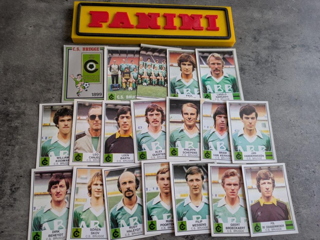 PANINI FOOTBALL 82  CERCLE BRUGGE 19 STICKERS 1982, Verzenden