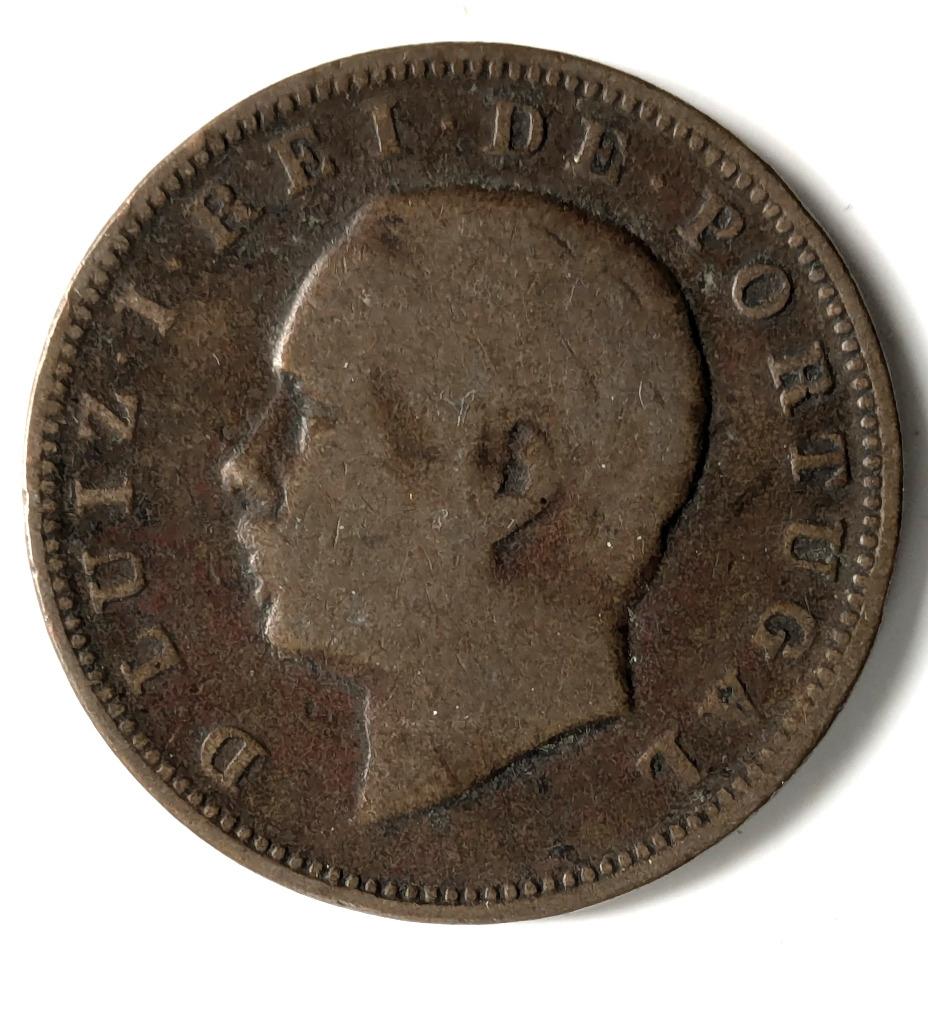 Monnaie Portugal : XX reis 1883, Timbres & Monnaies, Enlèvement ou Envoi