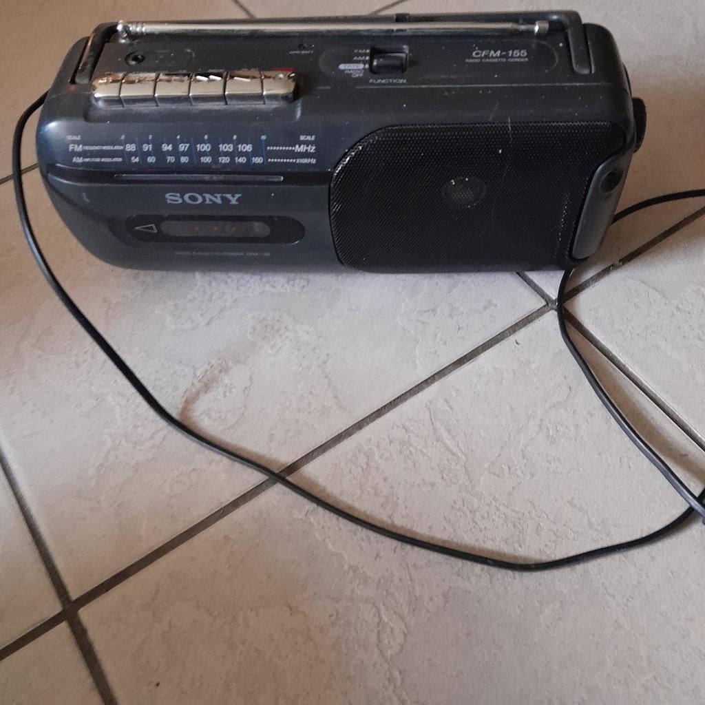 Radio cassette speler, Enlèvement, Utilisé, Radio