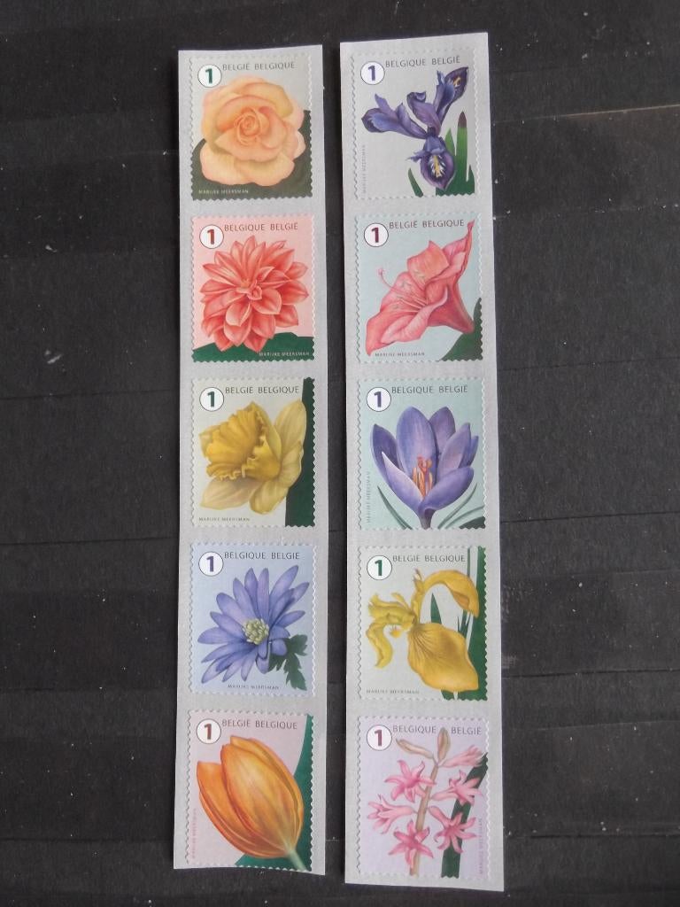 4653-4662 Bloemen - Des fleurs MNH, Ophalen of Verzenden, Postfris, Frankeerzegel