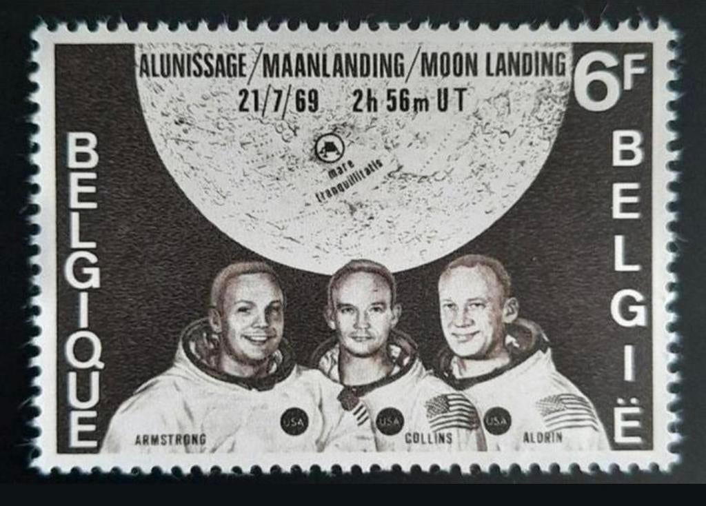 België: OBP 1508 ** Eerste maanlanding 1969., Postzegels en Munten, Frankeerzegel, Ophalen of Verzenden, Zonder stempel, Postfris