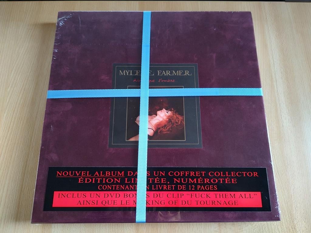 Mylène Farmer - Coffret collector "Avant que l'ombre", Enlèvement, Neuf