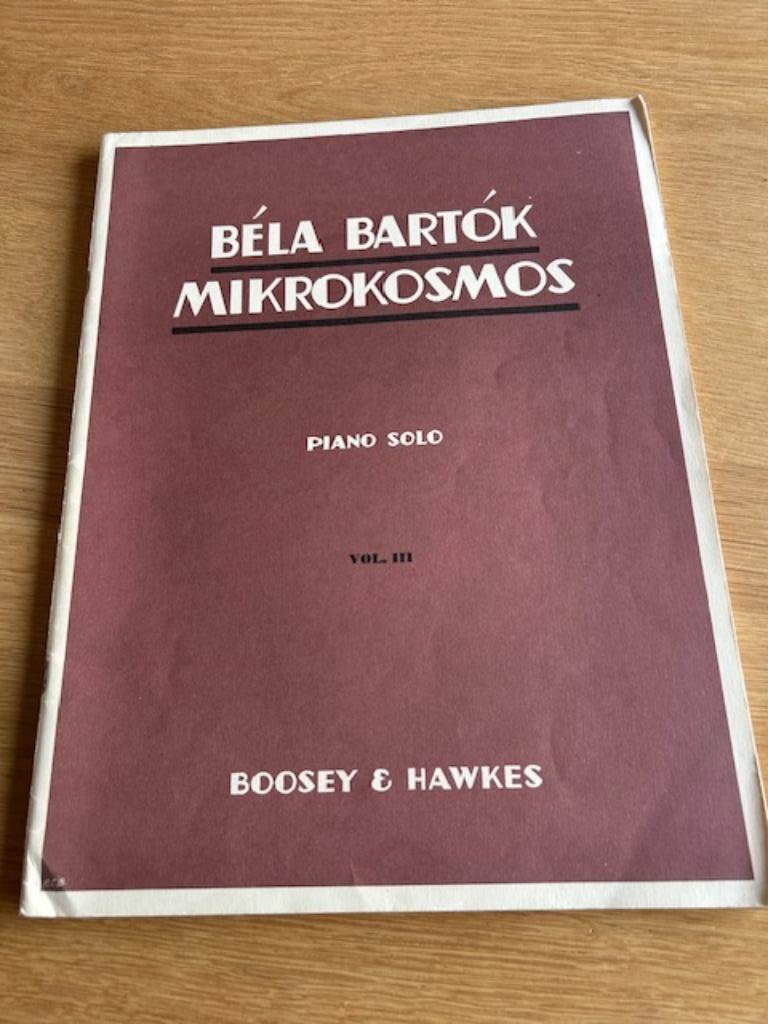 Partituren béla bartok piano solo boosey & hawkes, Muziek en Instrumenten, Ophalen of Verzenden, Piano