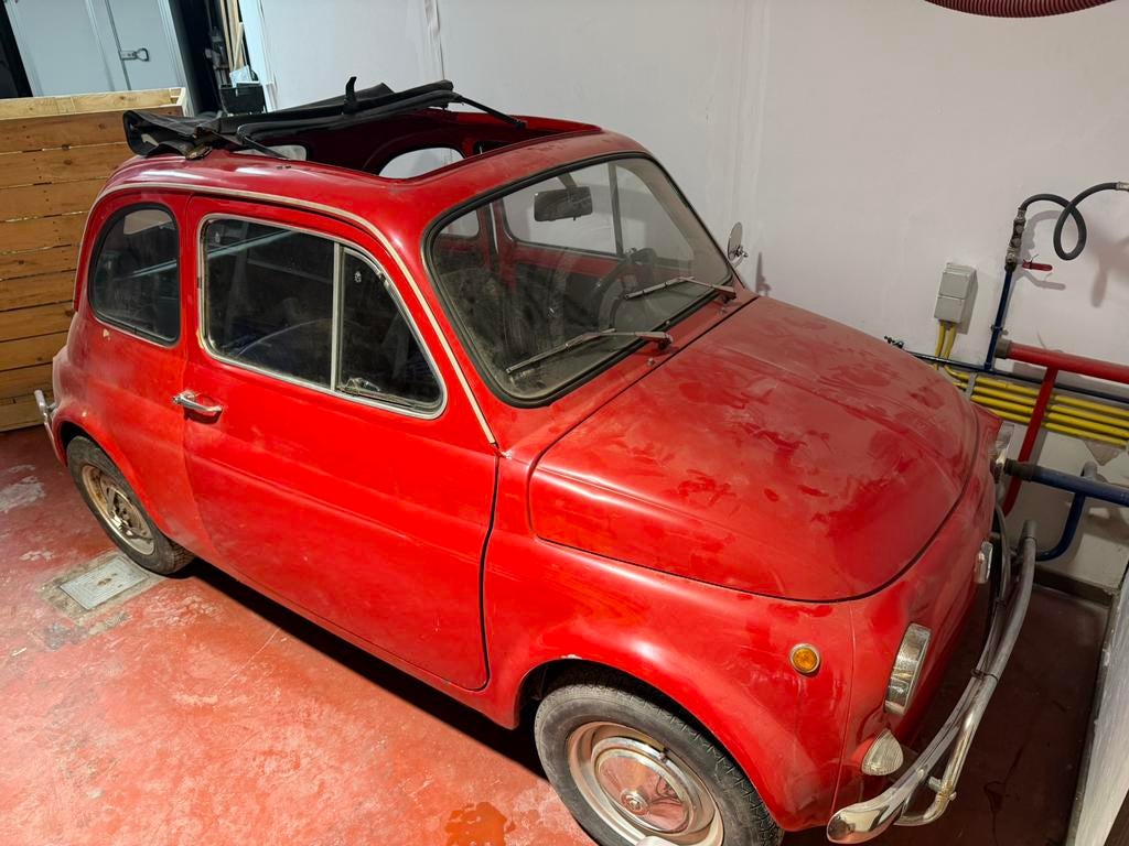 Fiat 500L, Handgeschakeld, Particulier, Rood, Te koop