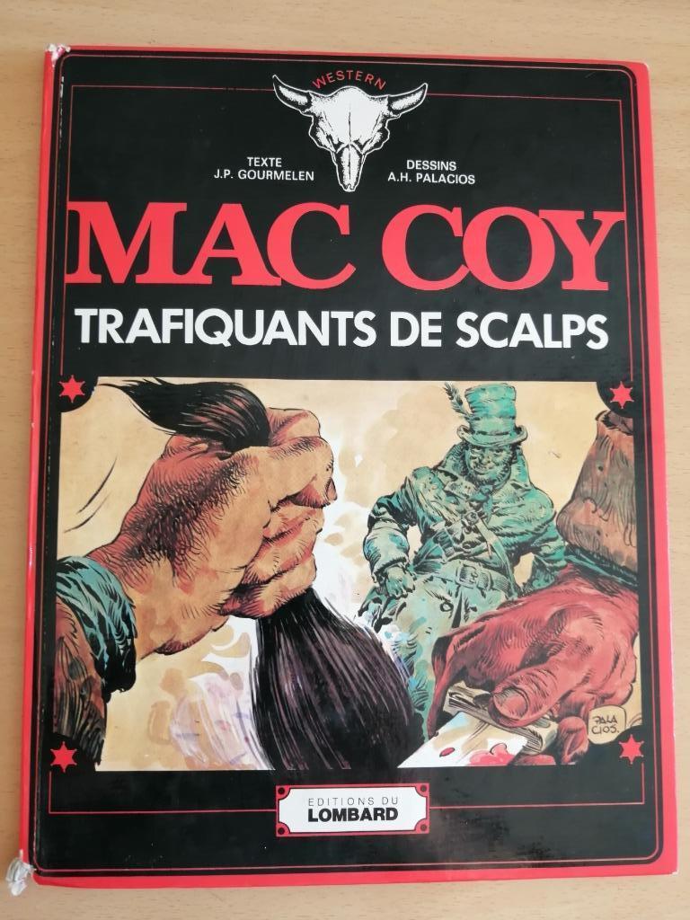 BD Mac Coy 7. Trafiquants de scalps E.O. 1978, Boeken, Eén stripboek, Ophalen of Verzenden