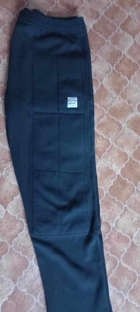 Warme, zwarte sport/joggingbroek Geboers Sport, nr 6, Ophalen of Verzenden, Gebruikt