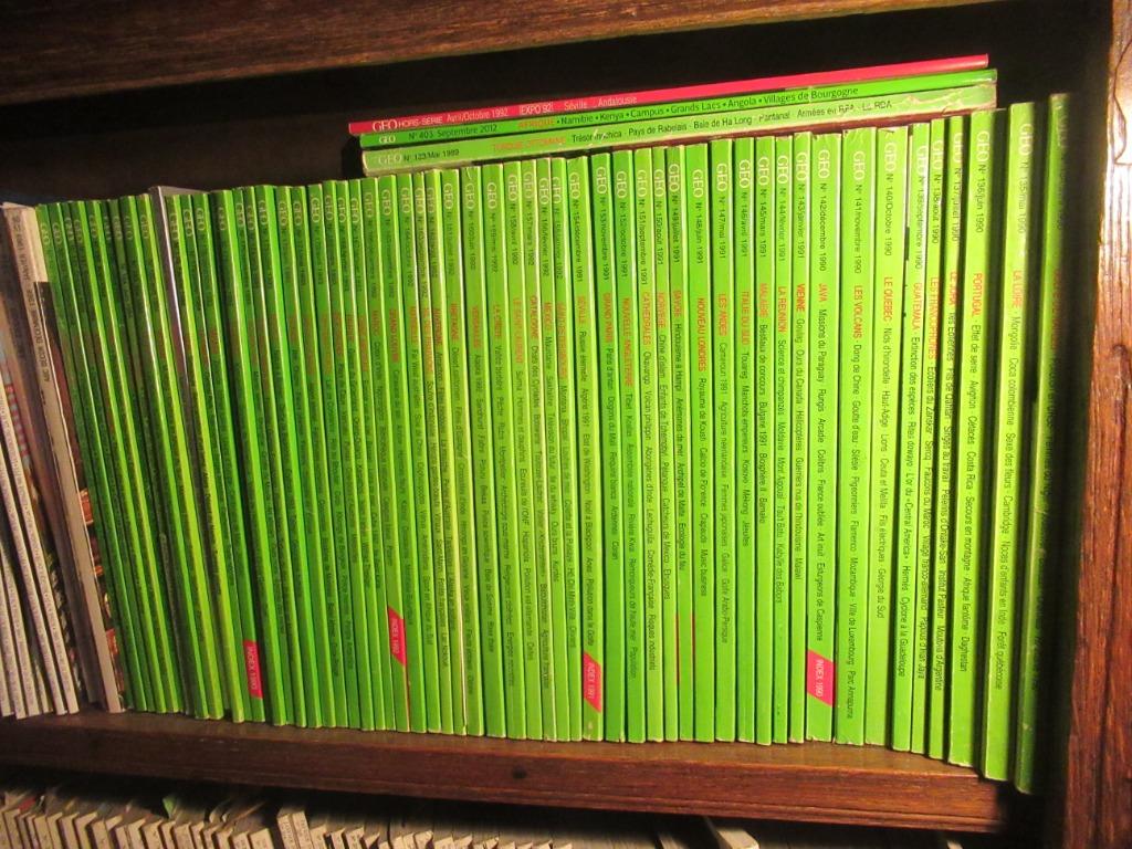 Revue GEO, Enlèvement, Comme neuf