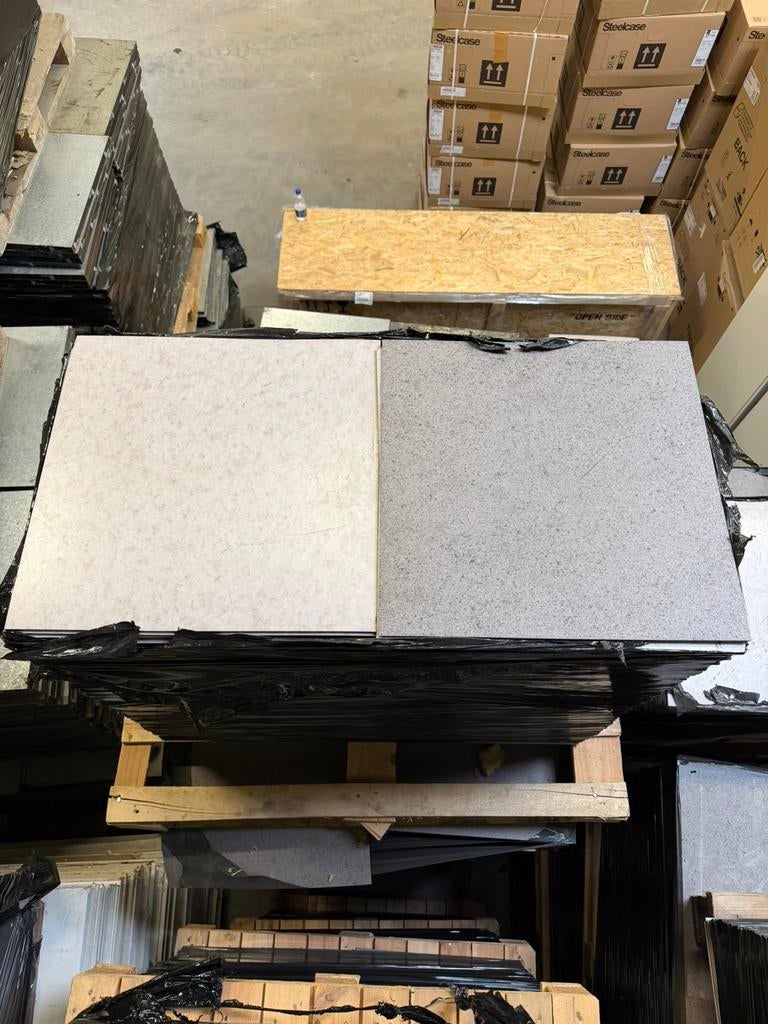 PVC-vinyltegel, Doe-het-zelf en Bouw, Tegels, Ophalen, Zo goed als nieuw