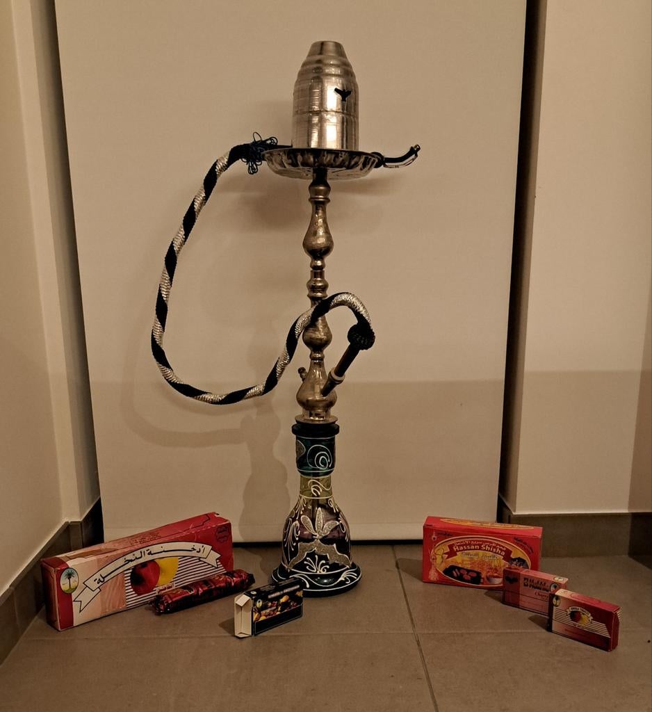Waterpijp shisha, Enlèvement