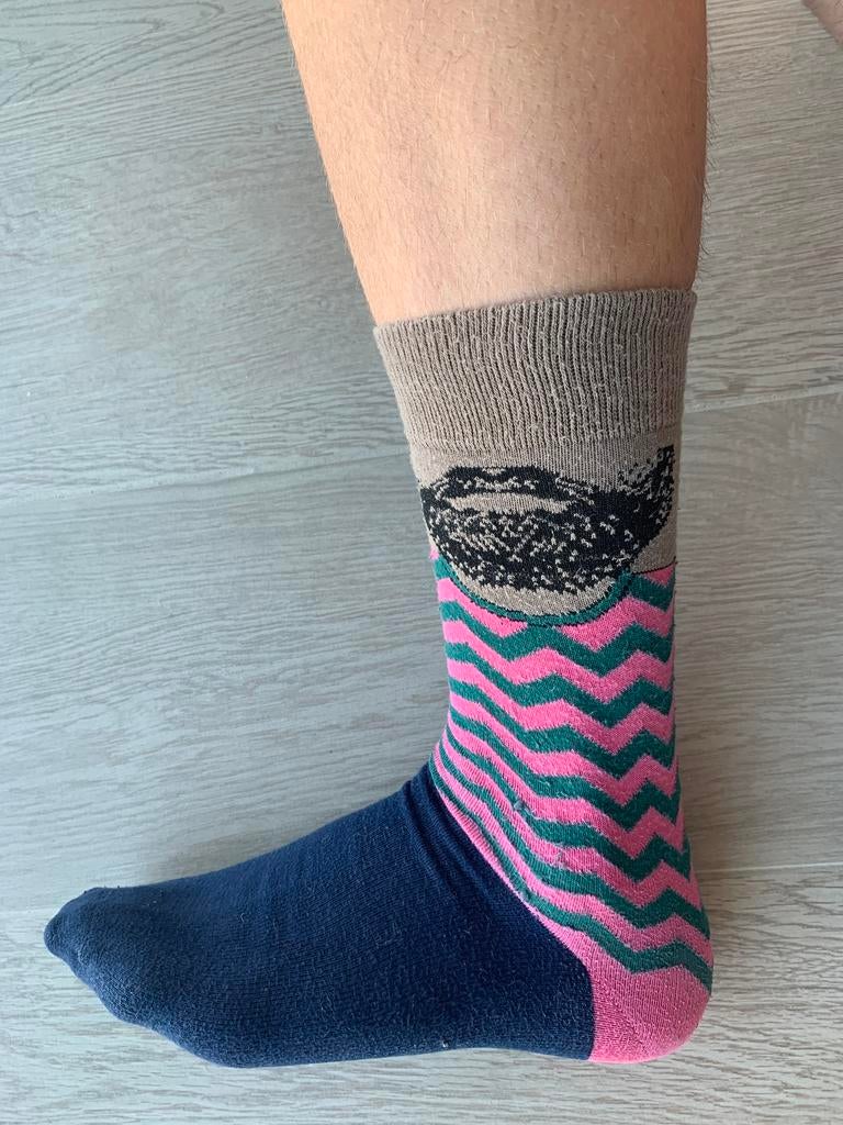 Chaussettes à barbe, vert rose bleu taille 43, Vêtements | Hommes, Chaussettes & Bas, Comme neuf, Taille 43 à 46, Bleu, Onbekend