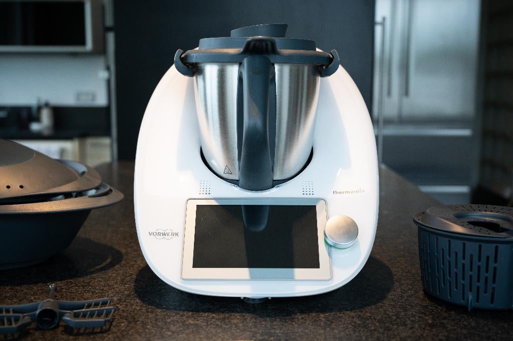Thermomix TM6 in perfecte staat, Elektronische apparatuur, Ophalen, 3 snelheden of meer, Zo goed als nieuw, 2 tot 3 liter