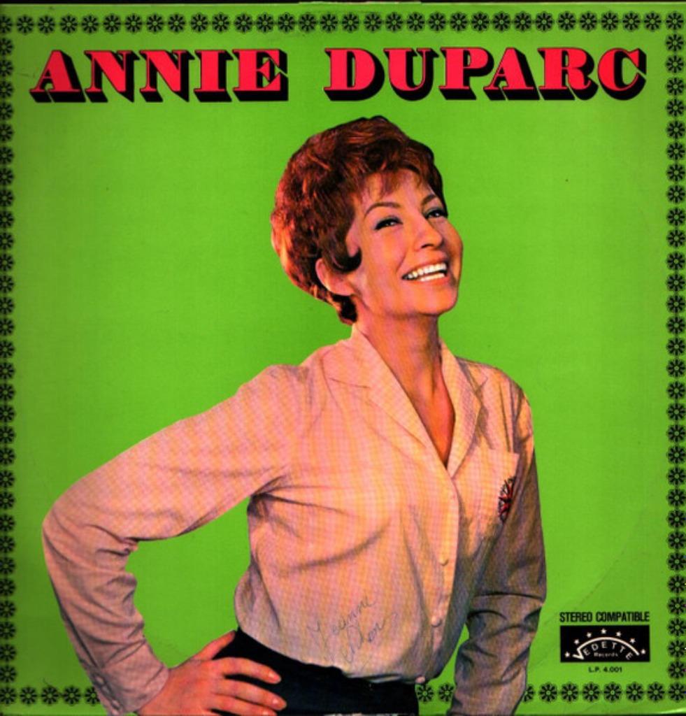 Annie Duparc - Annie Duparc, Enlèvement ou Envoi, Comme neuf, 12 pouces