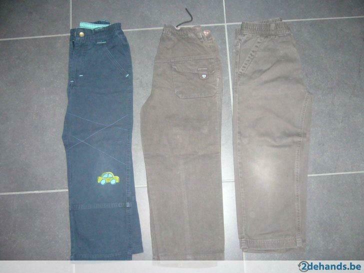 3 broeken - maat 110, Ophalen, Gebruikt, Jongen, Broek