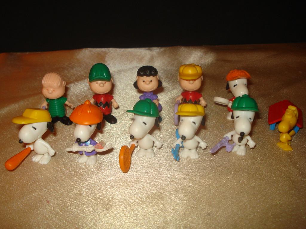 KINDER Snoopy - Peanuts Ancienne Série Complète N°1 1993, Enlèvement ou Envoi, Comme neuf, Figurines