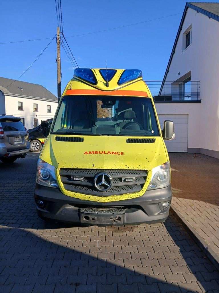 Ambulance Mercedes Sprinter 2015, Automaat, Diesel, Particulier, 2143 cc