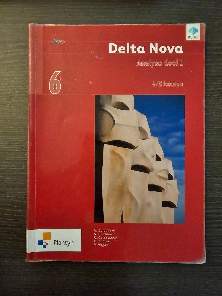 Delta Nova 6 - Analyse deel 1 en deel 2, Boeken, Wetenschap, Zo goed als nieuw, Overige wetenschappen, Ophalen