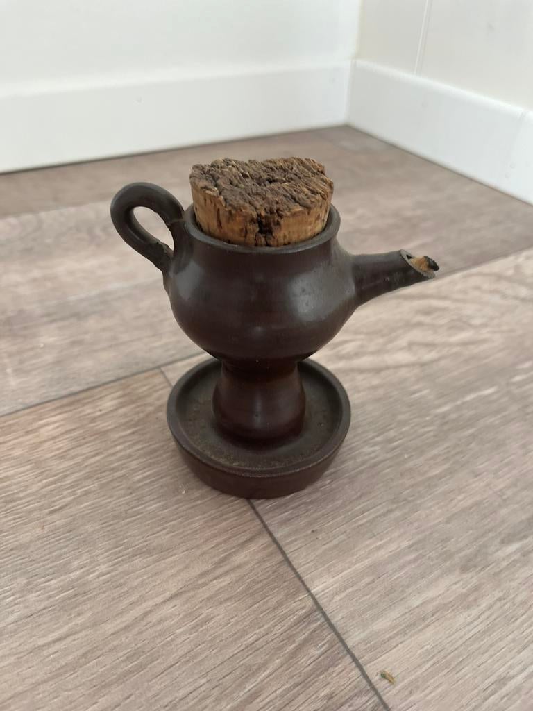 Snotneuslampje, Antiek en Kunst, Antiek | Verlichting, Ophalen of Verzenden