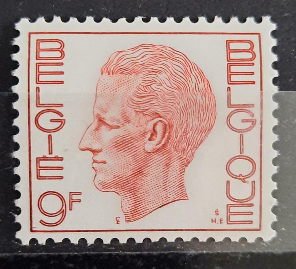 België: OBP 1962 ** Elström 1980., Koninklijk huis, Frankeerzegel, Ophalen of Verzenden, Zonder stempel