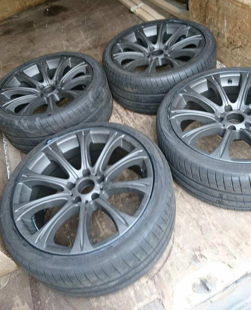 Ensemble de roues de 19 pouces pour BMW M-style 166, non d'o, Neuf, Pneus et Jantes, 4 Saisons, Véhicule de tourisme